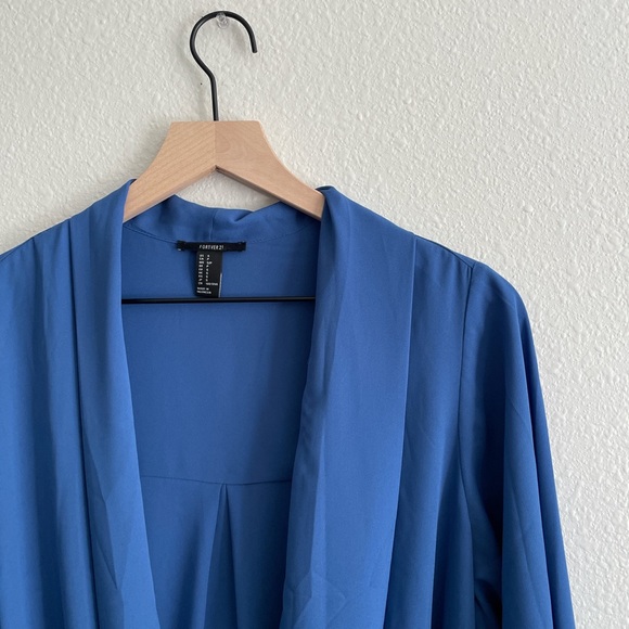 Blue Tunic Blouse - Picture 1 of 4